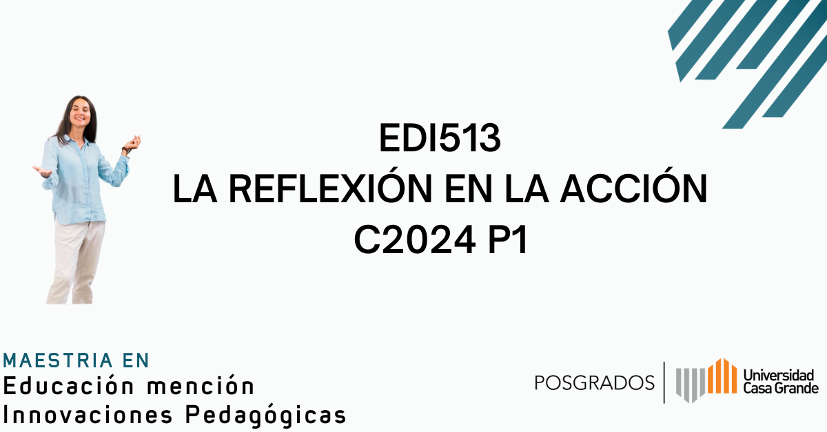 La Reflexión en la Acción C2024 P1