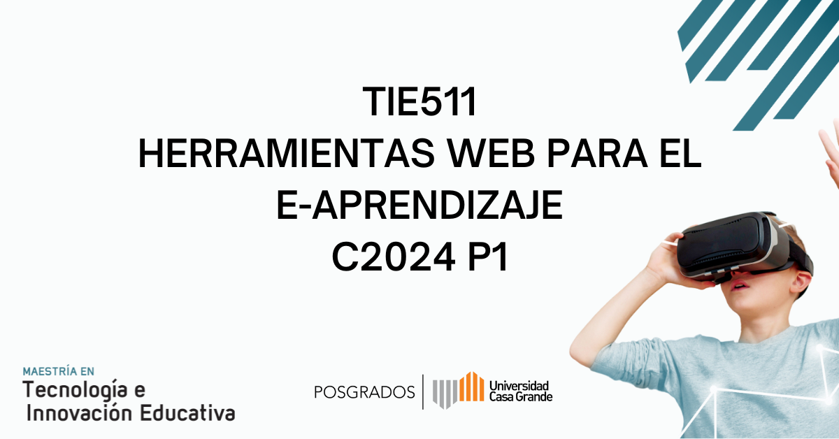 Herramientas Web para el e-Aprendizaje C2024 P1