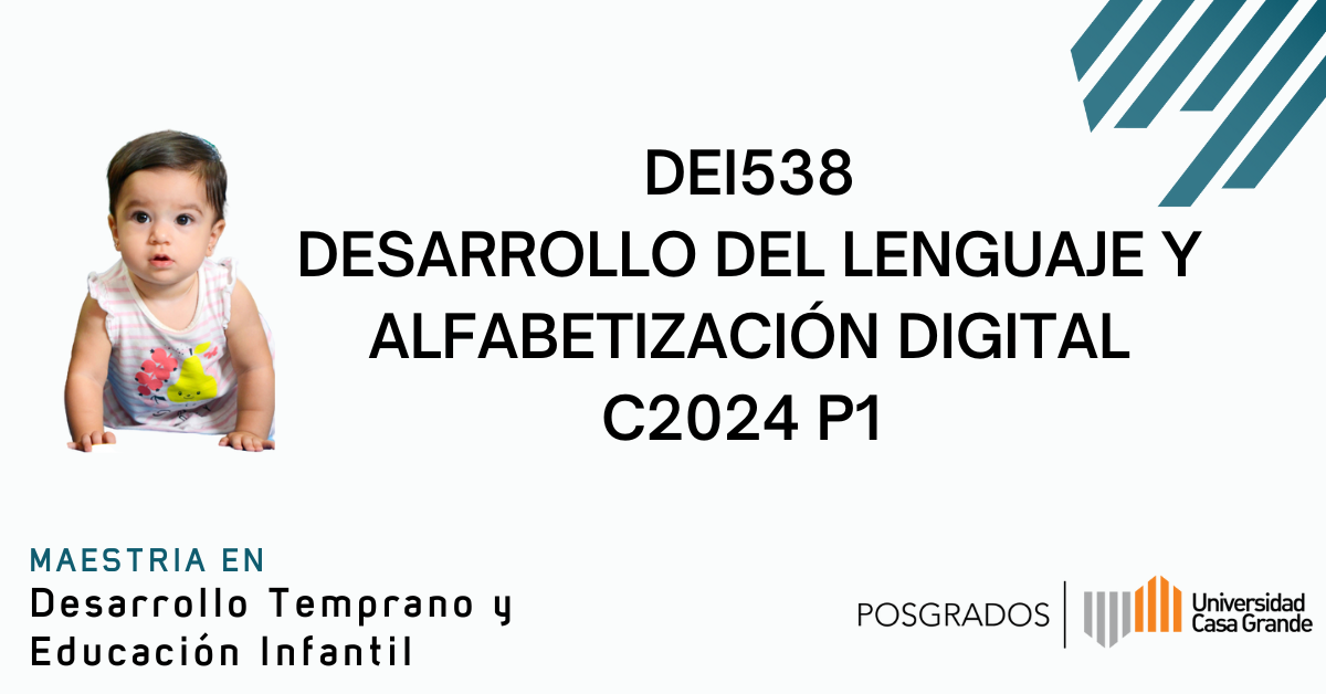 Desarrollo del Lenguaje y Alfabetización Infantil C2024 P1