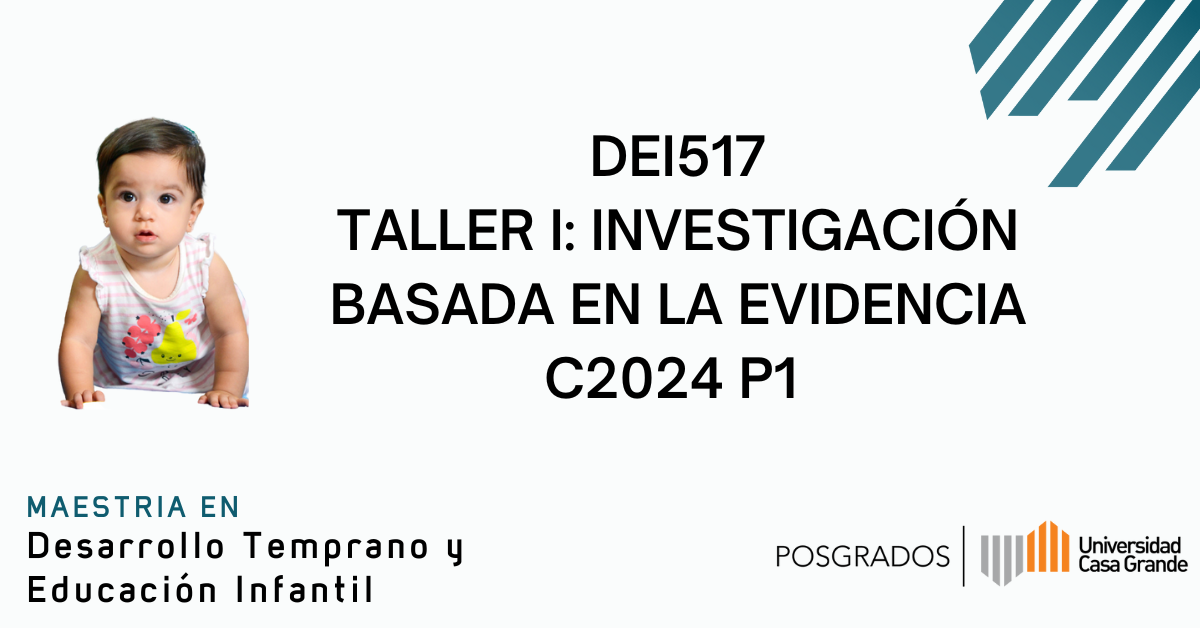 Taller I: Investigación Basa en la Evidencia C2024 P1