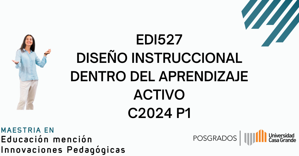 Diseño Instruccional dentro del aprendizaje activo C2024 P1