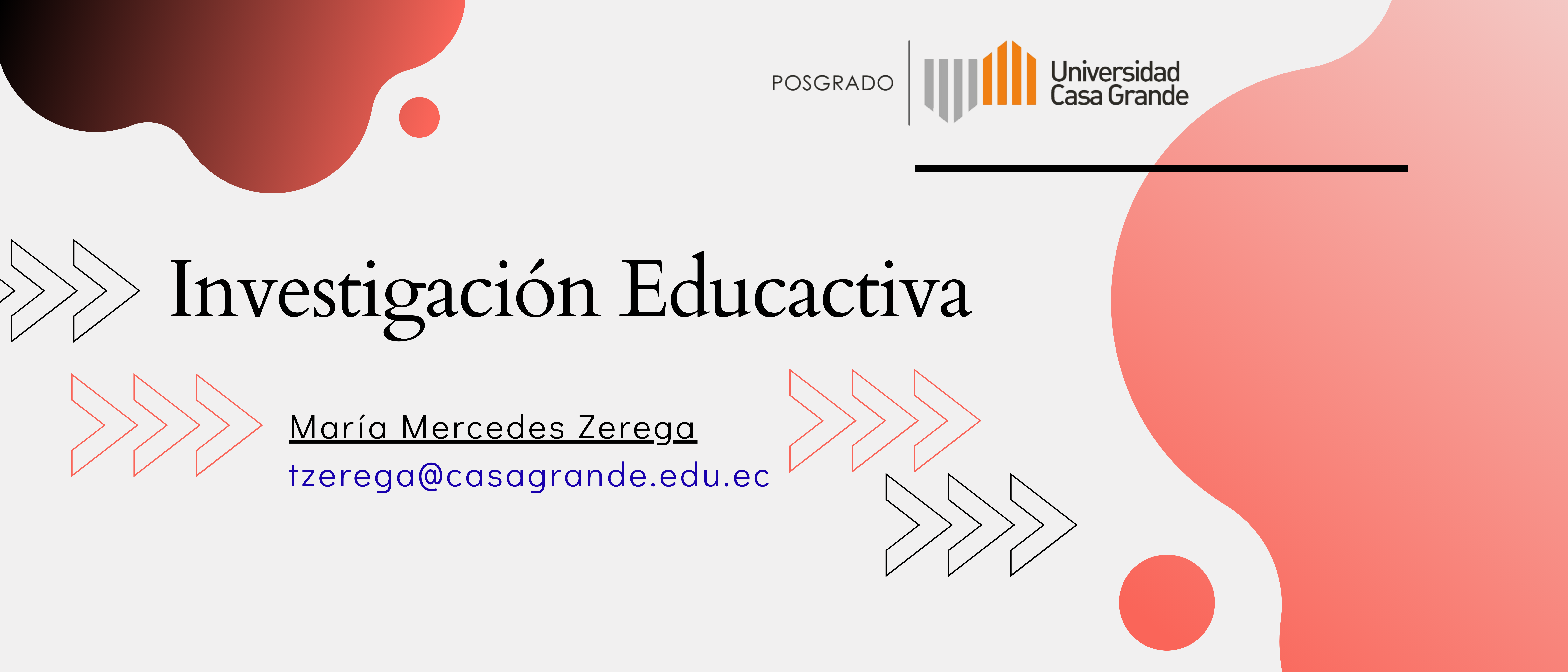 Investigación Educativa P1 2024