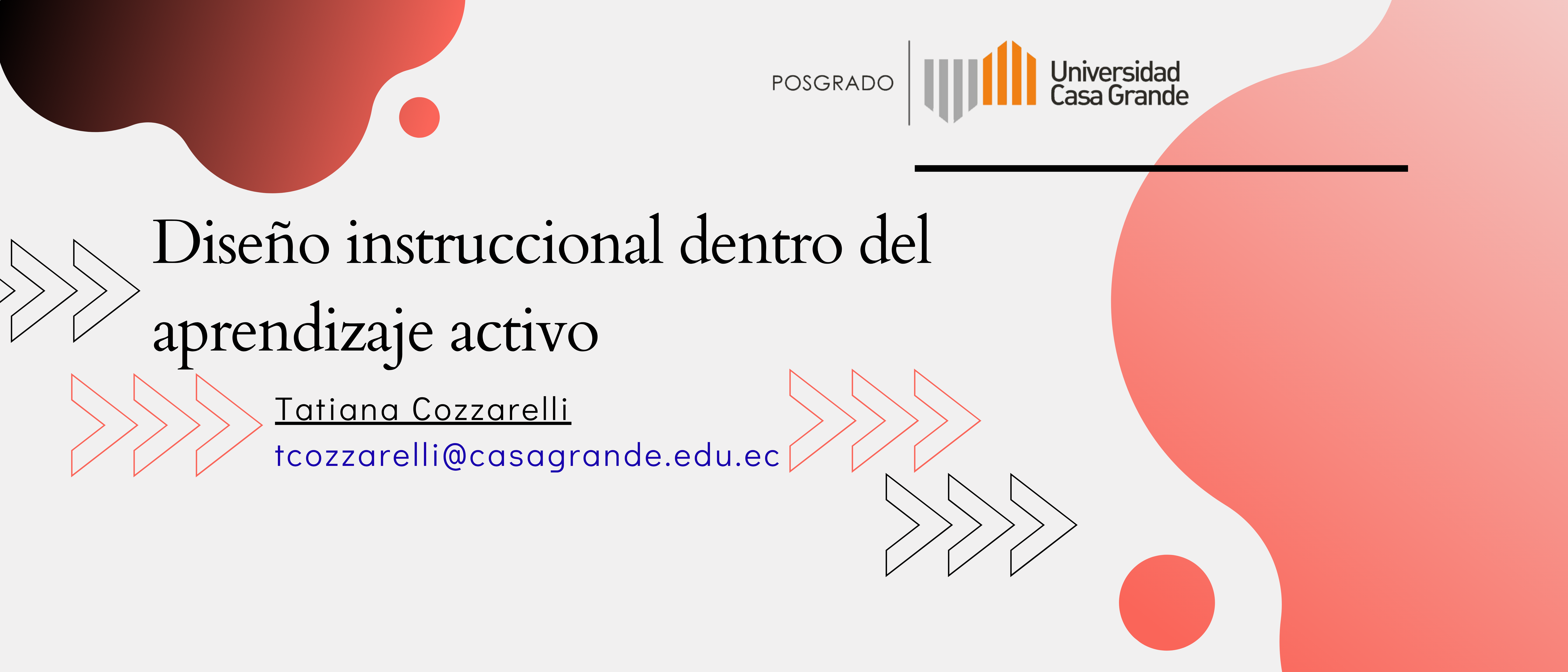 Diseño instruccional dentro del aprendizaje activo P1 2024