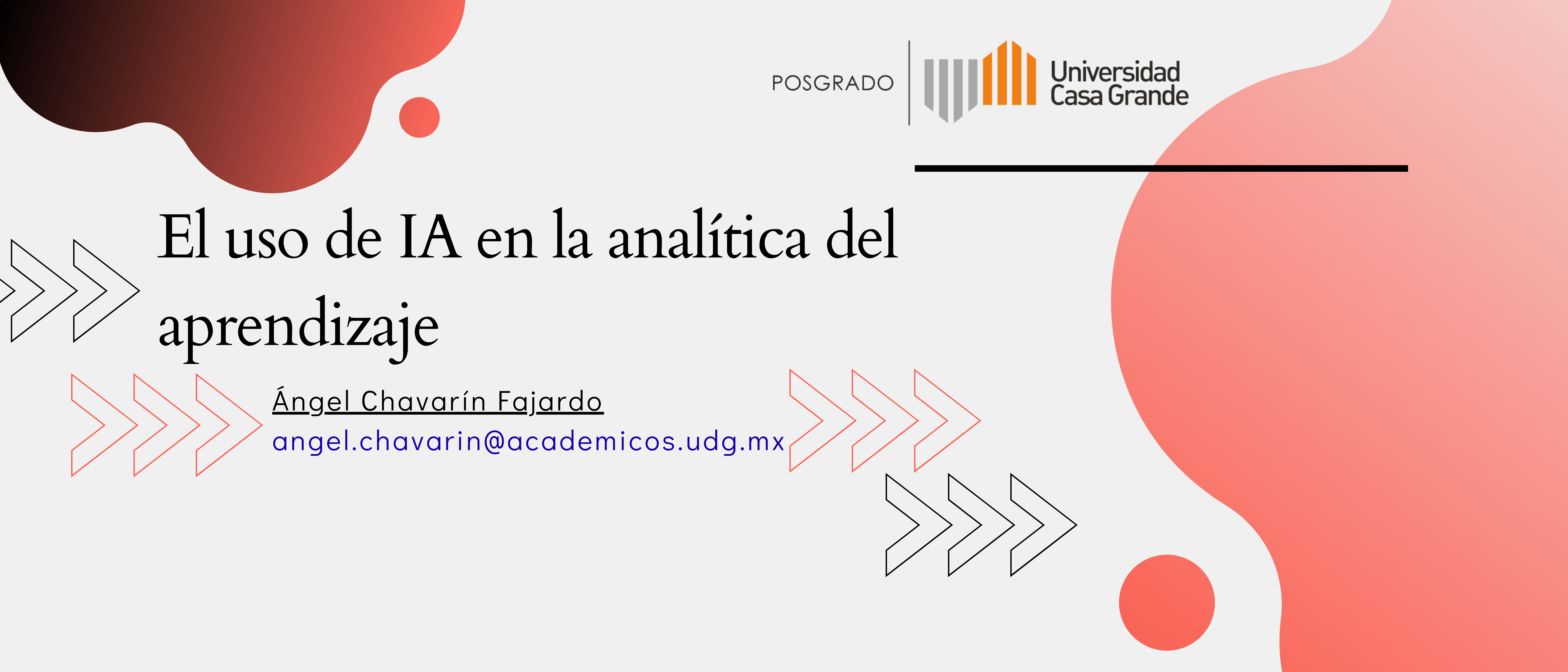 El uso de IA en la analítica del aprendizaje P1 2024
