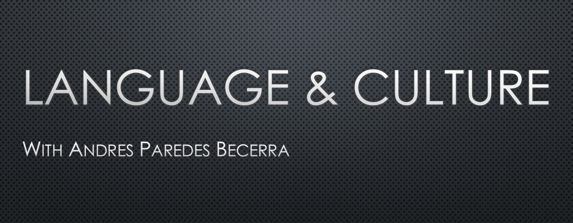 Language and culture P1 2025