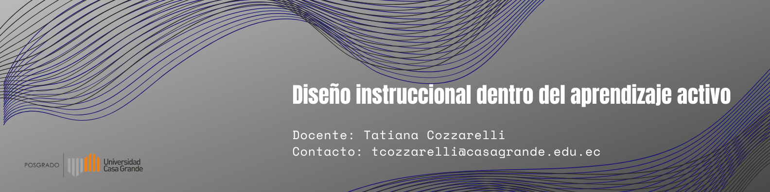  Diseño instruccional dentro del aprendizaje activo P1 2025