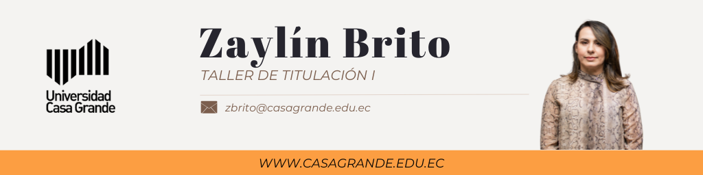 Taller de titulación I P2 2025