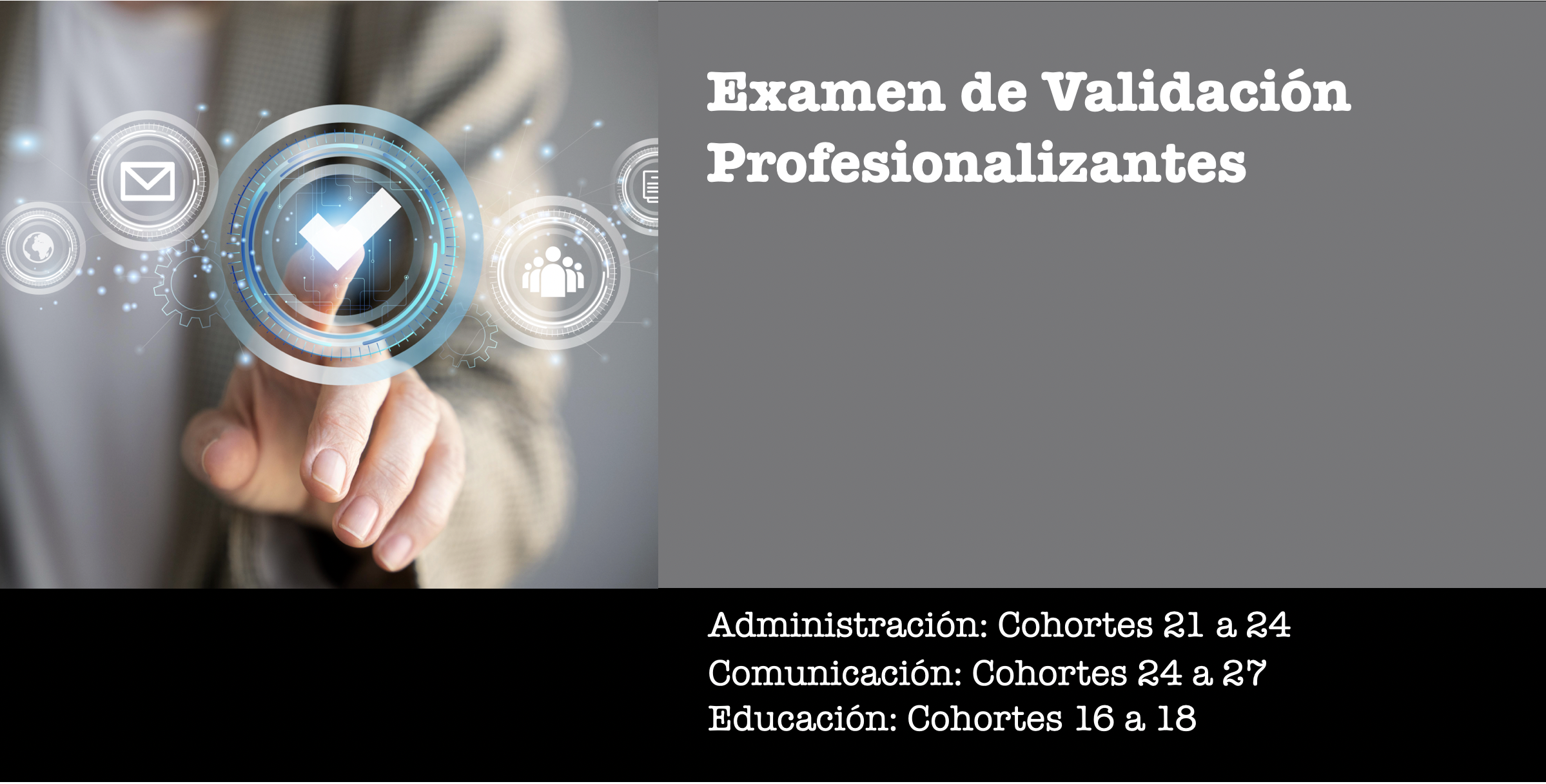 Validaciones de Conocimientos Profesionalizantes Junio 2026